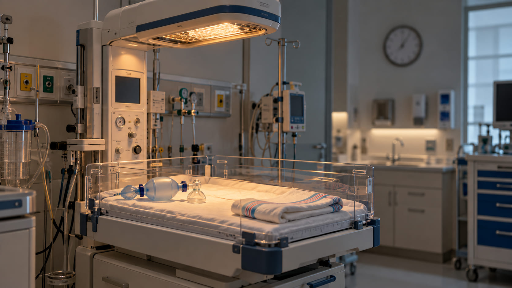 Isola neonatale per la rianimazione in sala parto